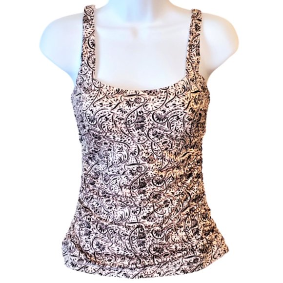 Athleta Other - Tankini NWT Athleta Aqualuxe Batik Swim Top 32B/C